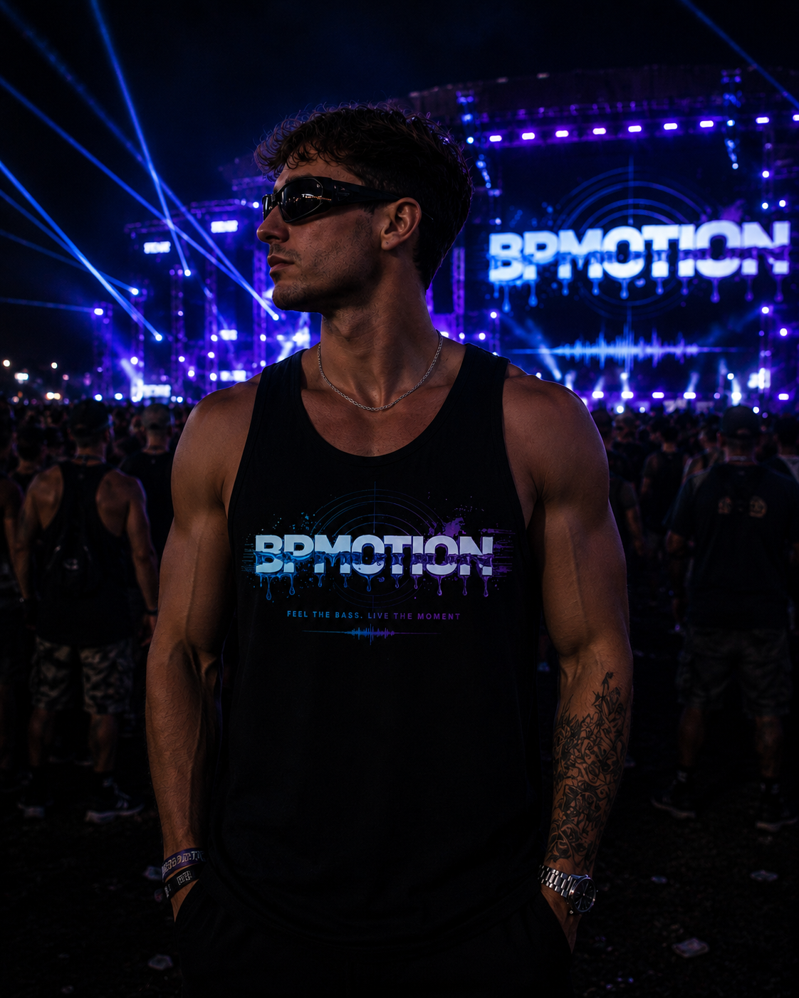 BPMOTION – Feel The Bass - Tank-Top