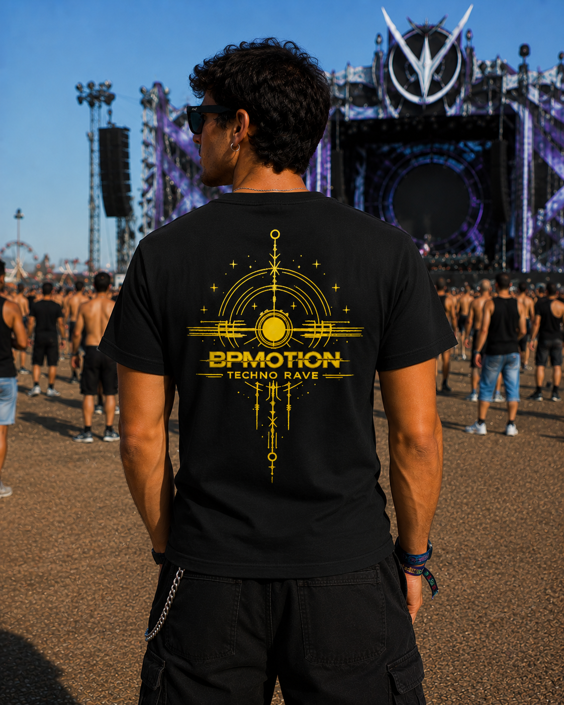 BPMOTION  T-Shirt Techno Rave