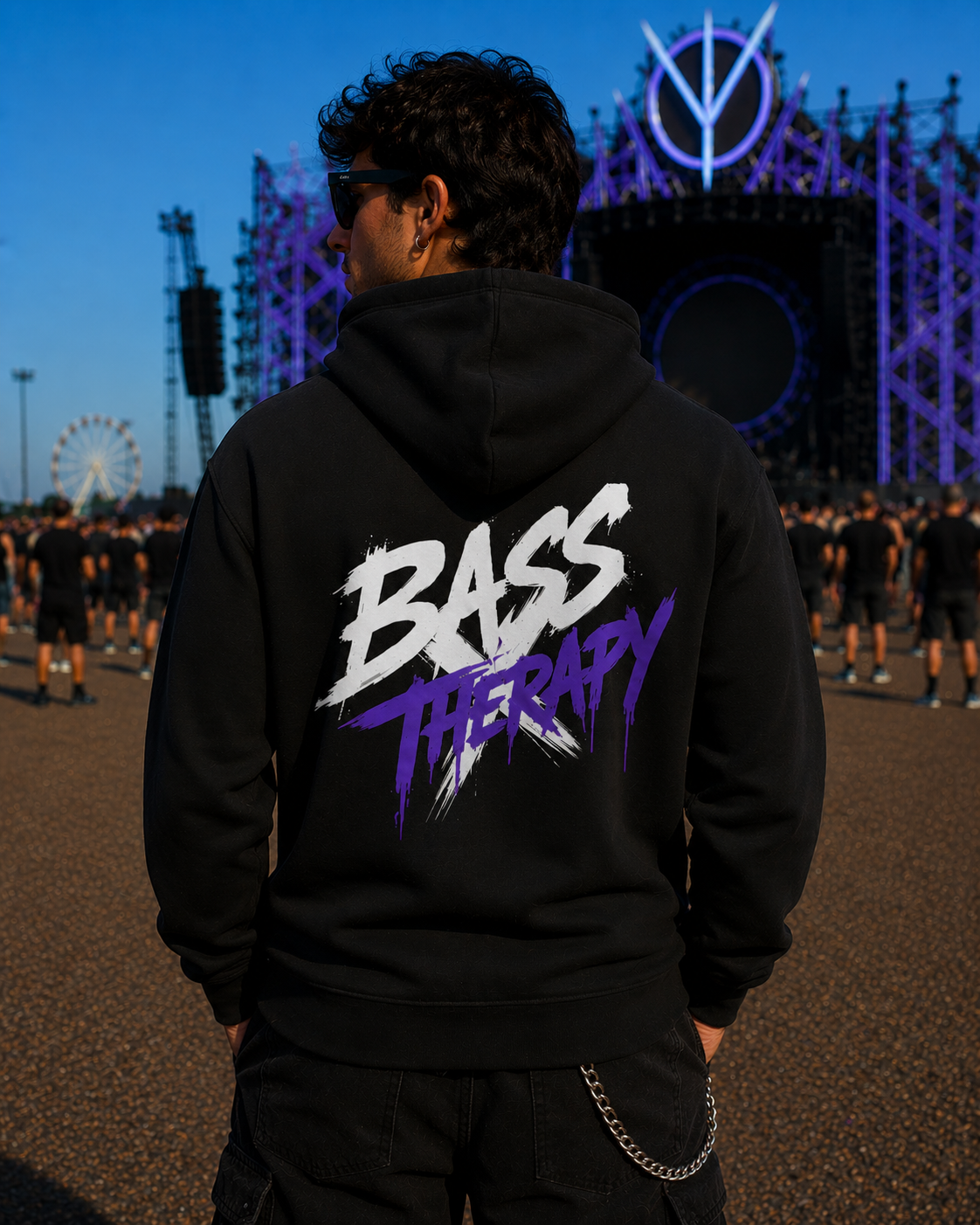 BPMOTION Hoodie Bass Therapy Organic