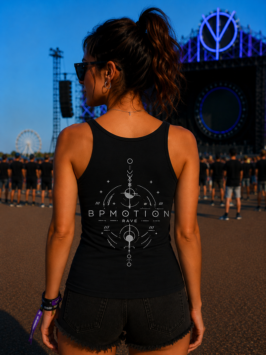 BPMOTION Ladies Tank Top Geometry Rave