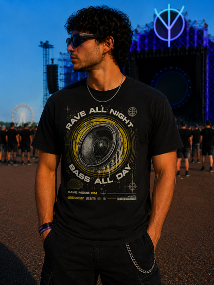 BPMOTION T-Shirt Rave All Night