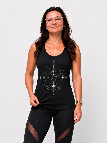 BPMOTION Ladies Tank Top Geometry Rave