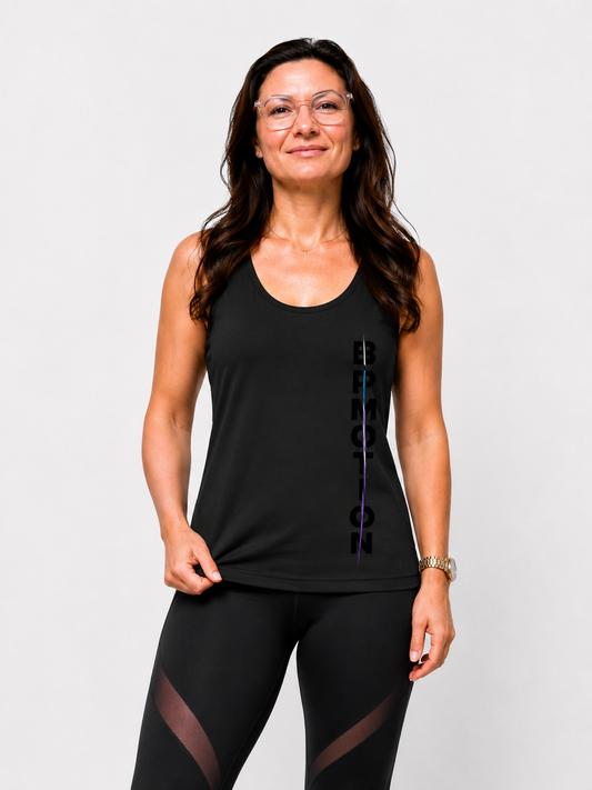 BPMOTION Ladies Tank Top Vertical Neon