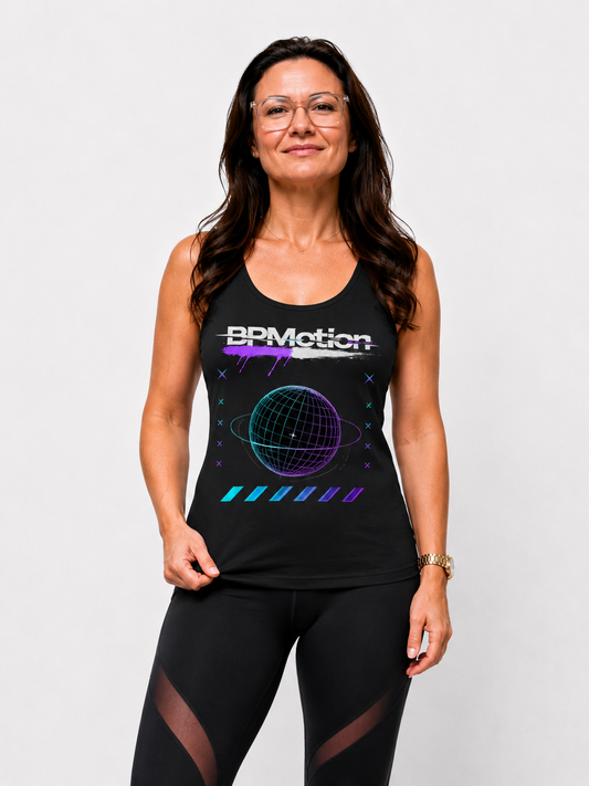 BPMOTION Ladies Tank Top Neon Orbit
