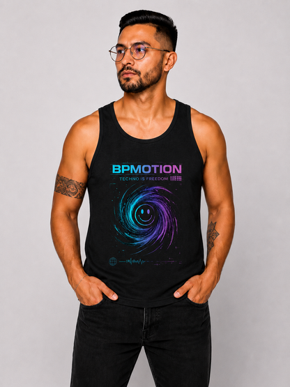 BPMOTION Techno Is Freedom Tank Top
