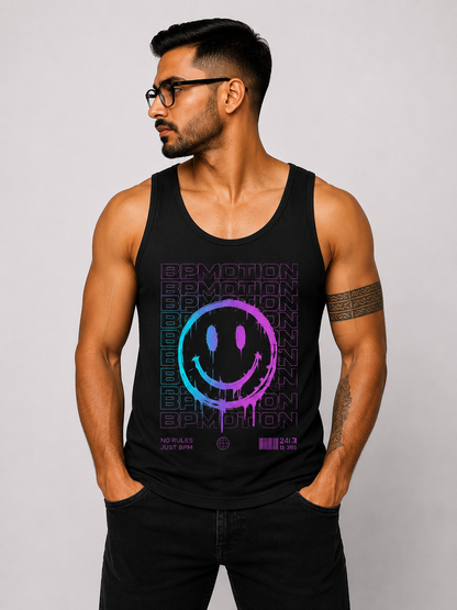 BPMOTION Neon Smile Tank Top