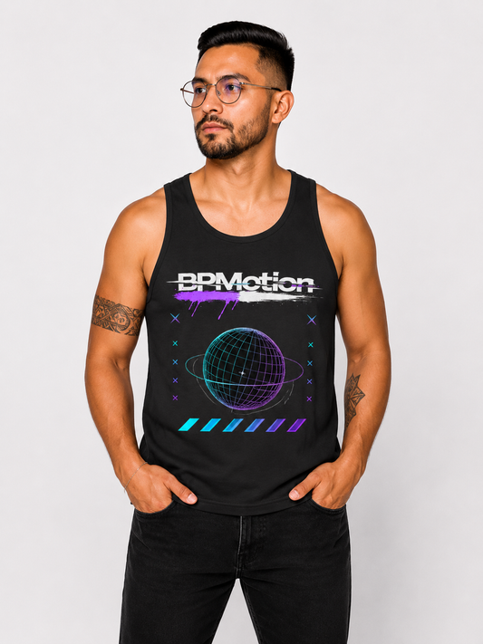 BPMOTION Tank Top  Neon Orbit