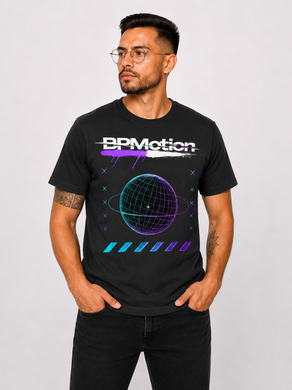 BPMOTION T-Shirt Neon Orbit