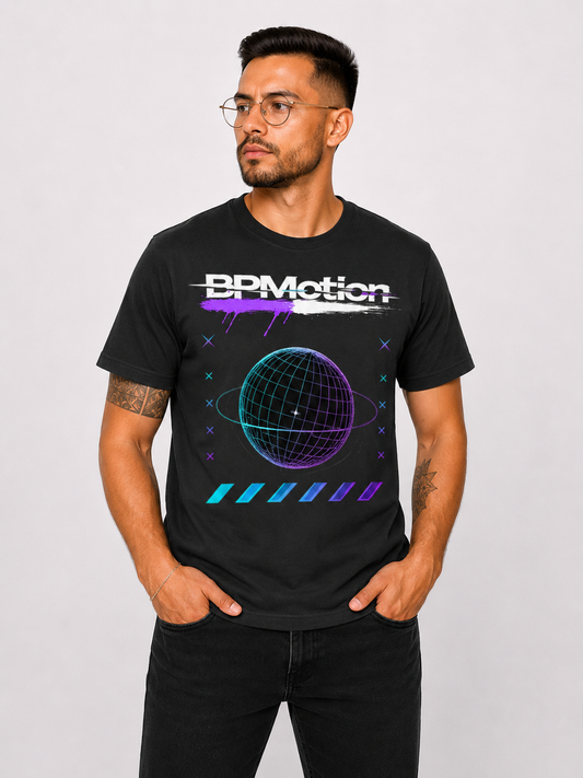 BPMOTION T-Shirt Neon Orbit