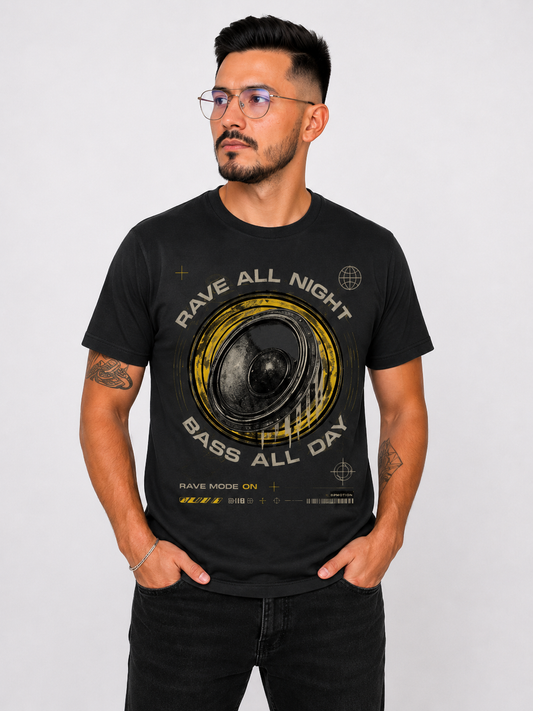 BPMOTION T-Shirt Rave All Night