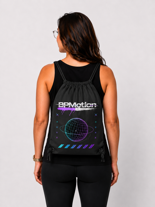 BPMOTION Organic Gym Bag Neon Orbit