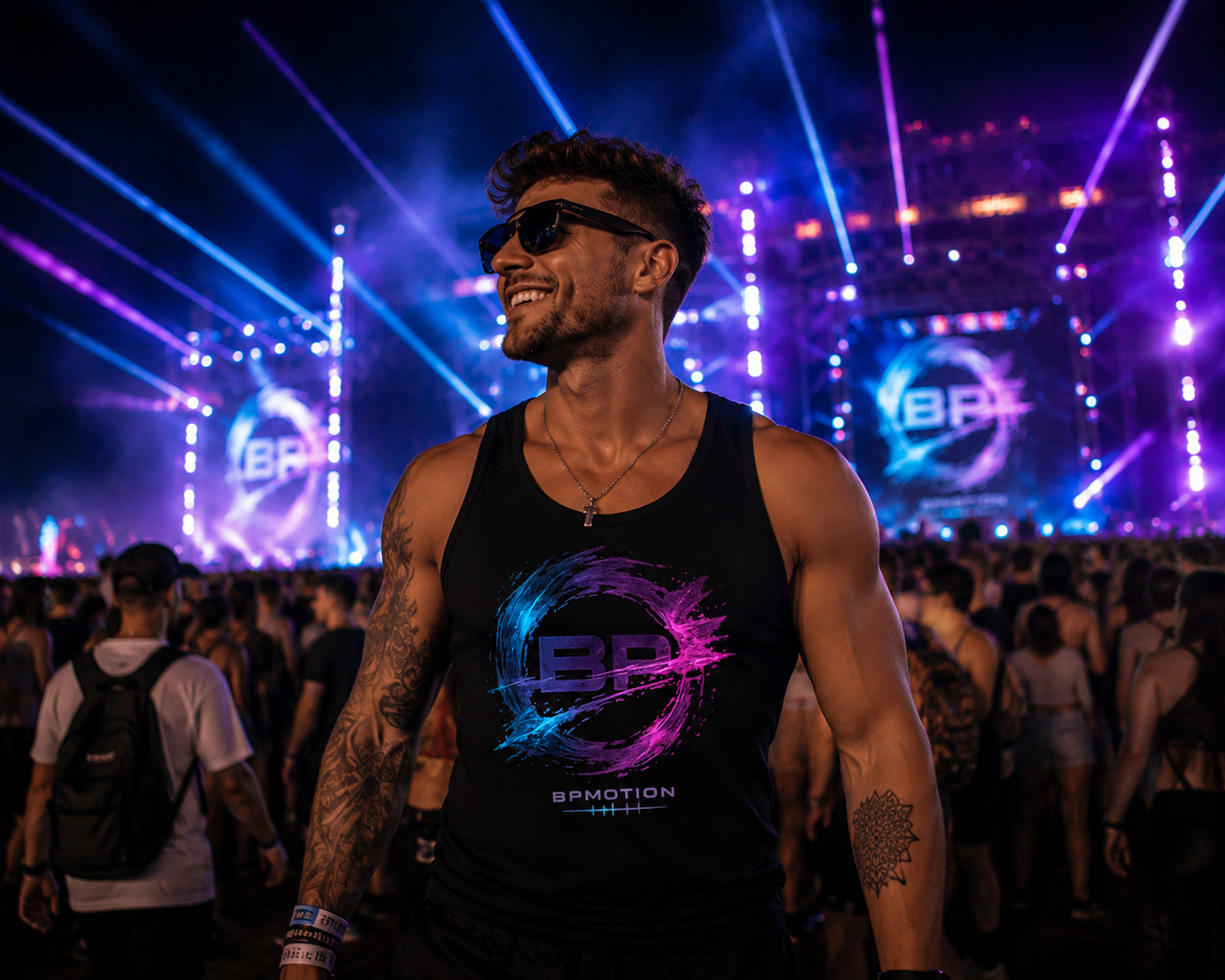BPMOTION Tank-Top Energy Wave Shirt