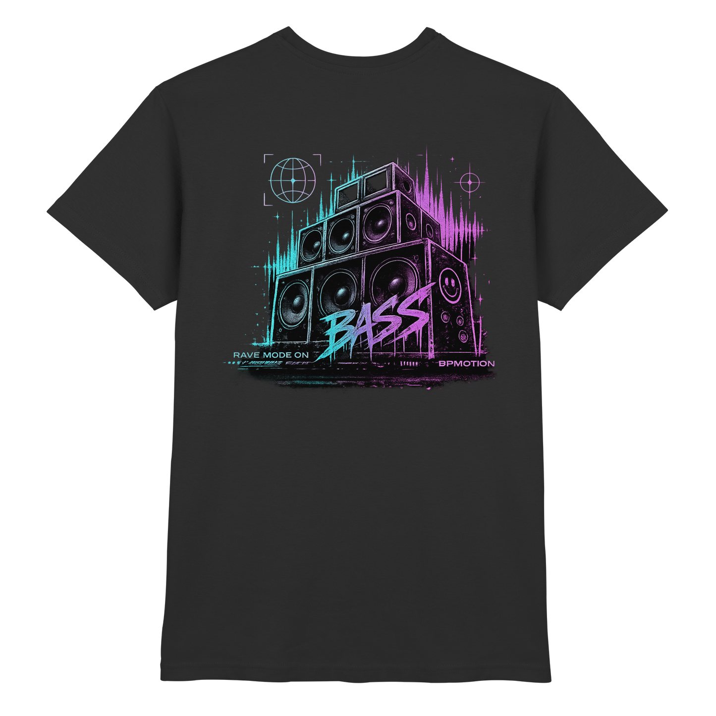 BPMOTION Bass T-Shirt – Neon Rave Edition