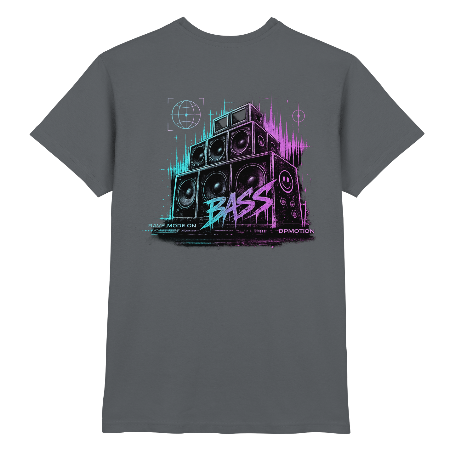 BPMOTION Bass T-Shirt – Neon Rave Edition