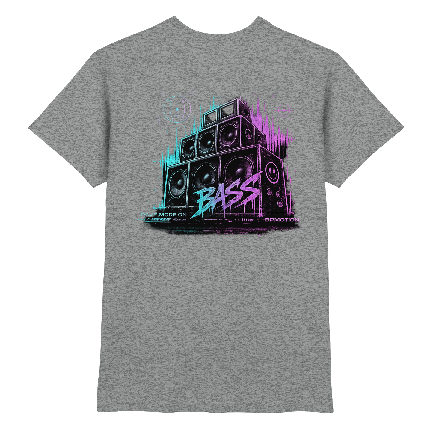 BPMOTION Bass T-Shirt – Neon Rave Edition
