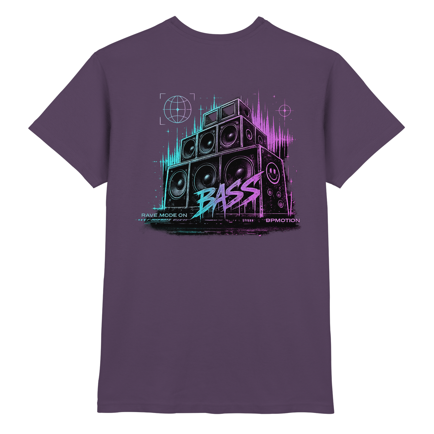 BPMOTION Bass T-Shirt – Neon Rave Edition