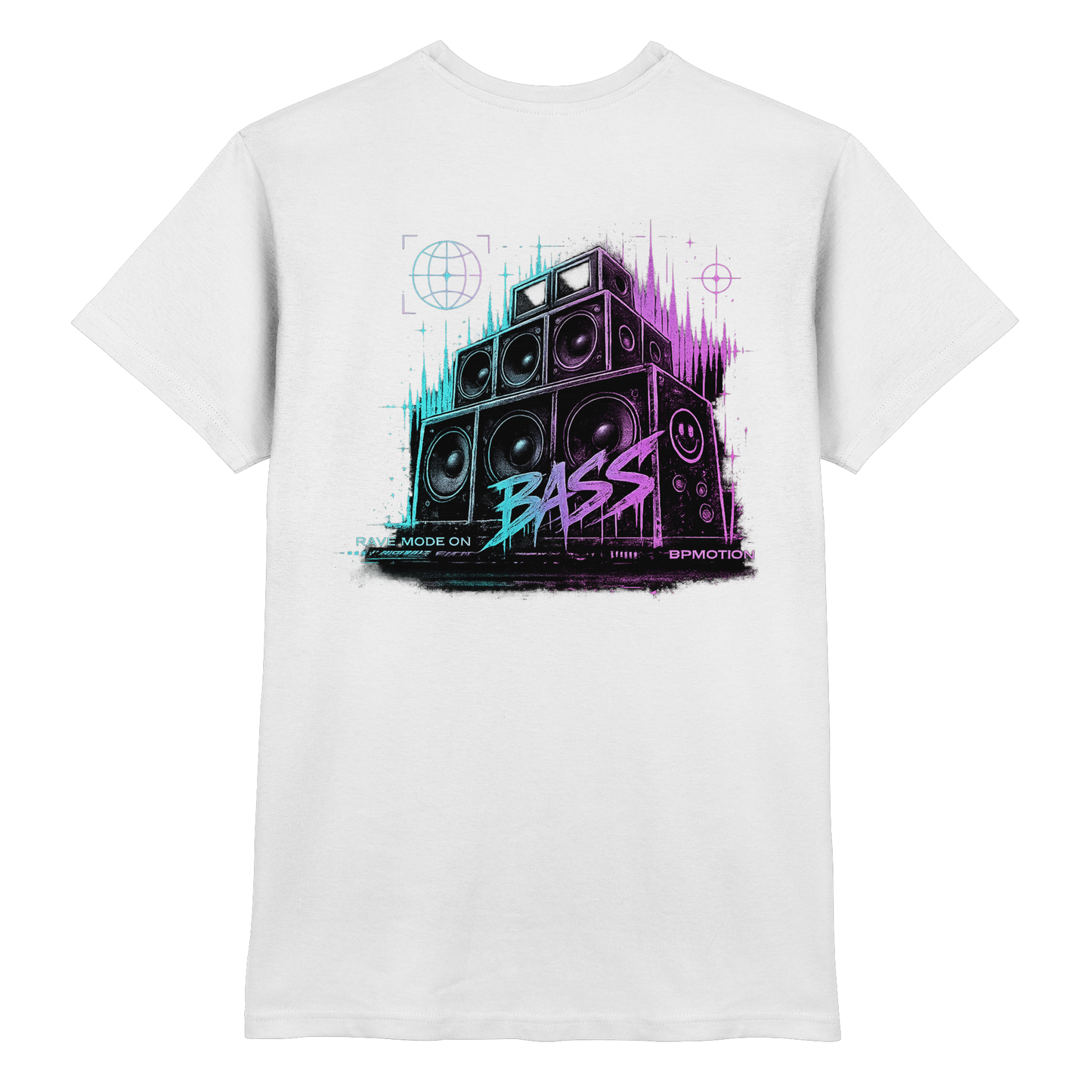 BPMOTION Bass T-Shirt – Neon Rave Edition