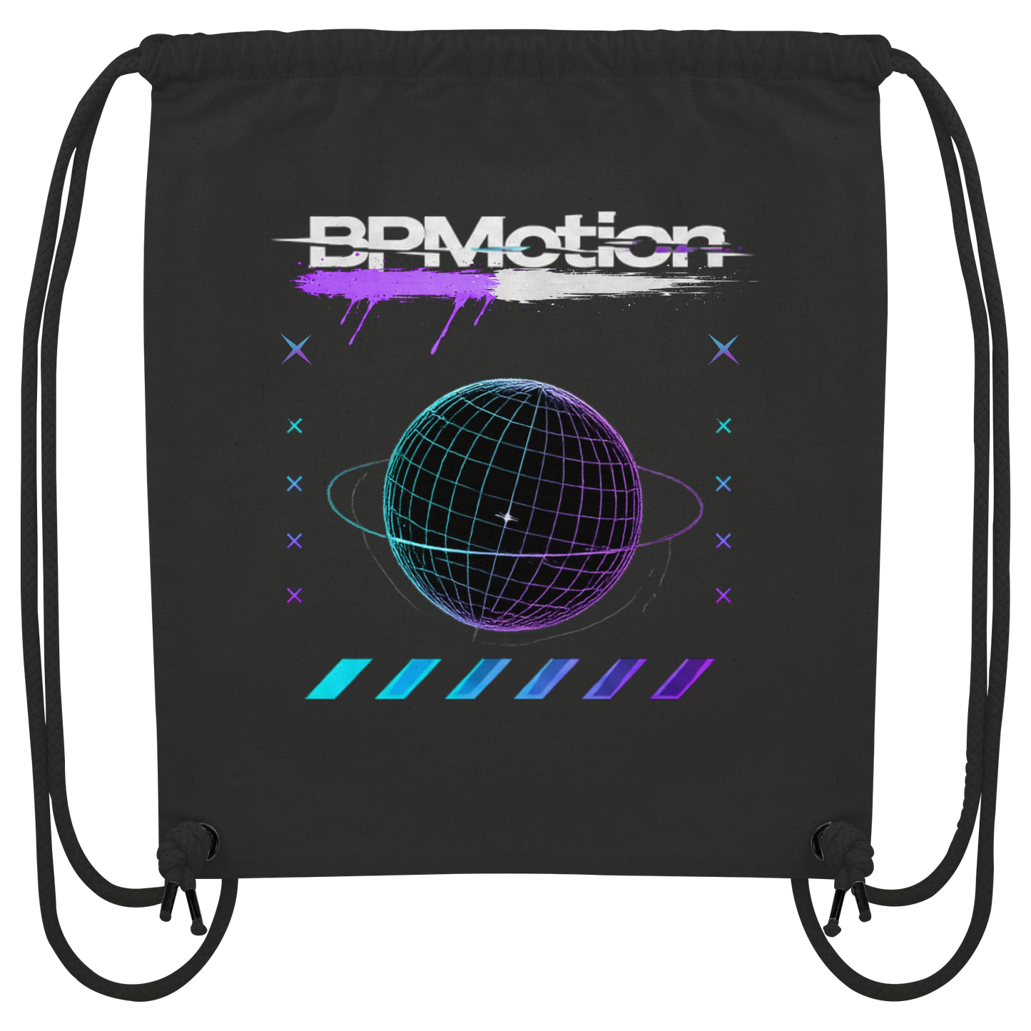 BPMOTION Organic Gym Bag Neon Orbit