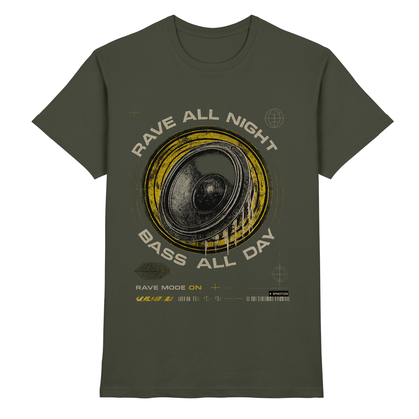 BPMOTION T-Shirt Rave All Night