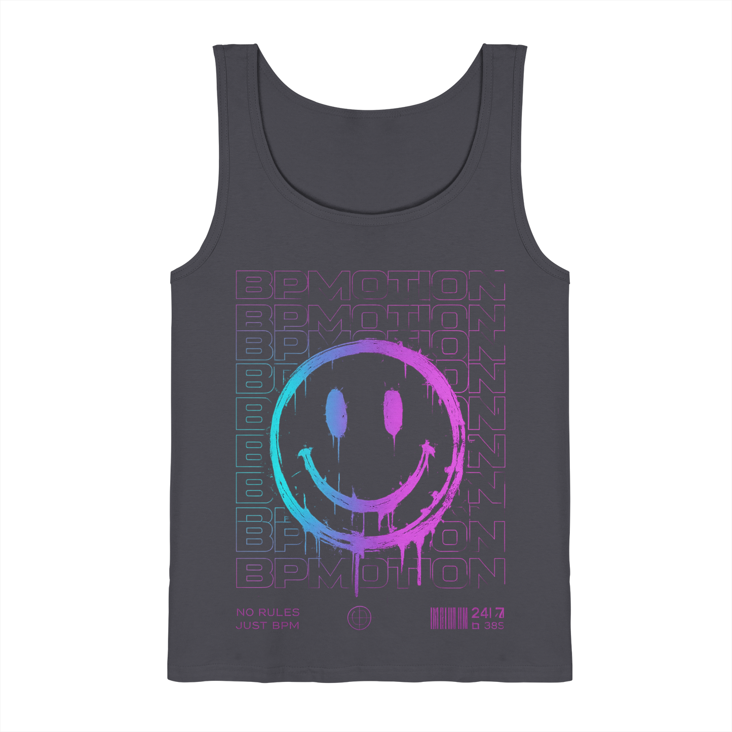 BPMOTION Neon Smile Tank Top