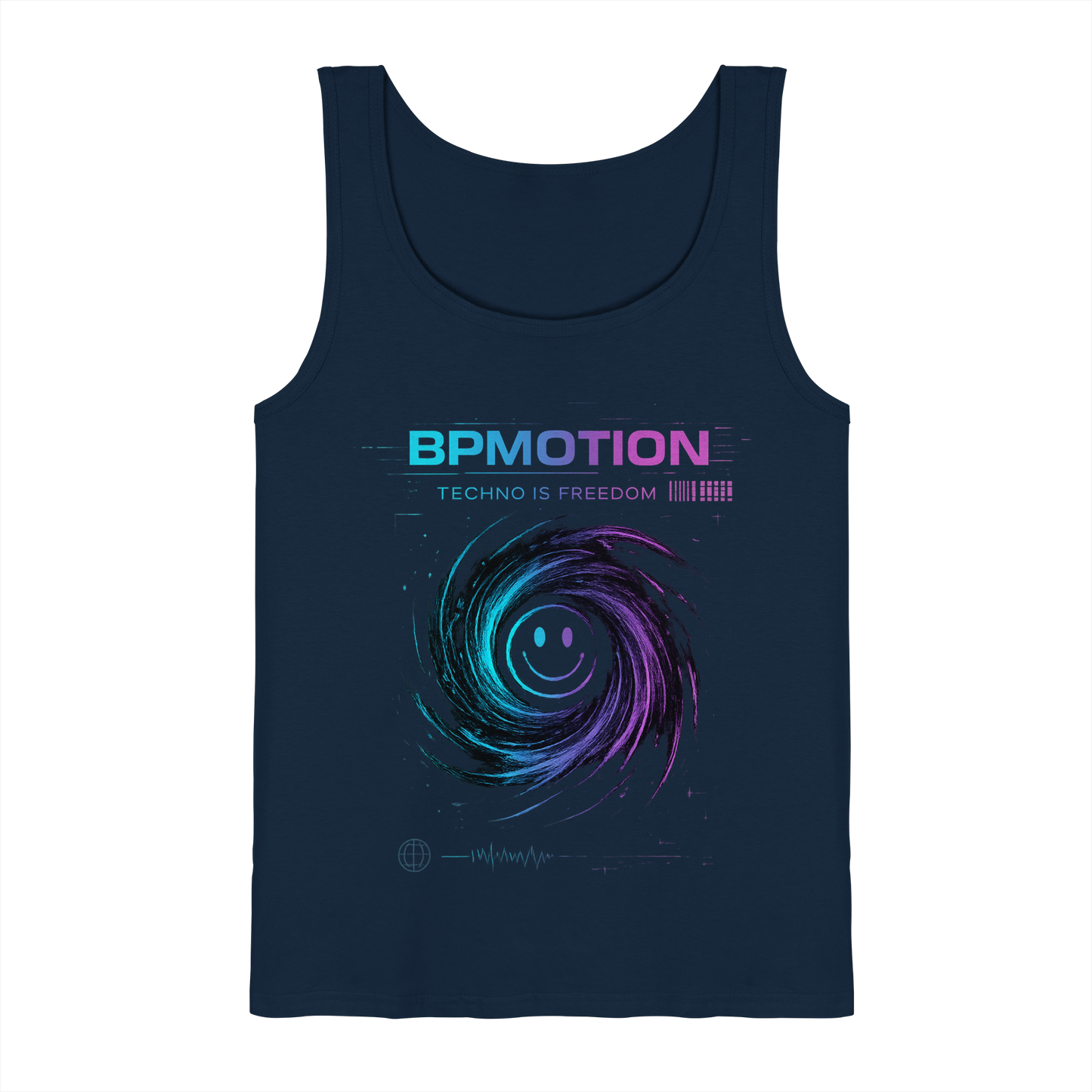 BPMOTION Techno Is Freedom Tank Top