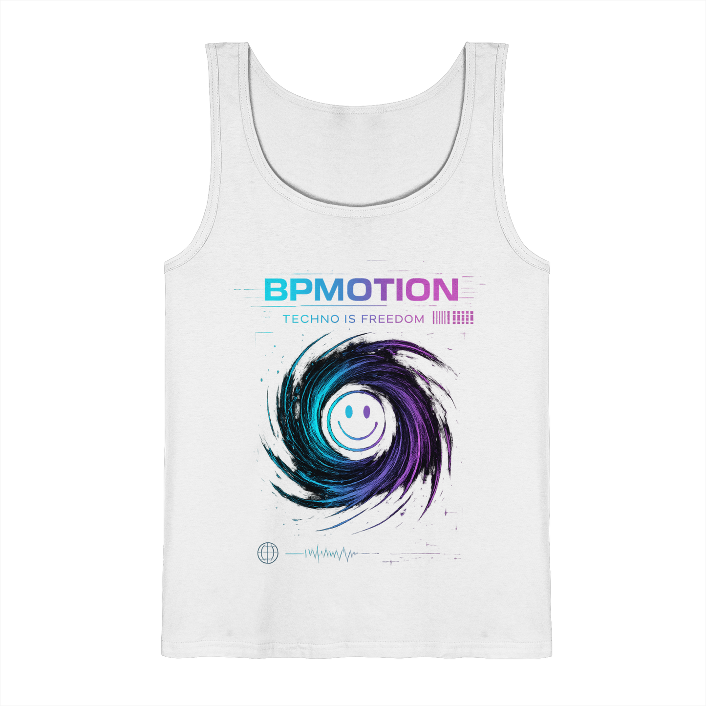 BPMOTION Techno Is Freedom Tank Top